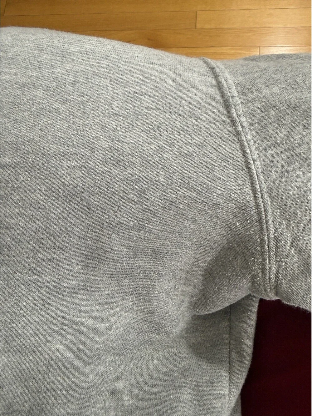 Champion Jogger Sweatpants Men’s Gray Cotton Poly Size L FREE SHIPPING